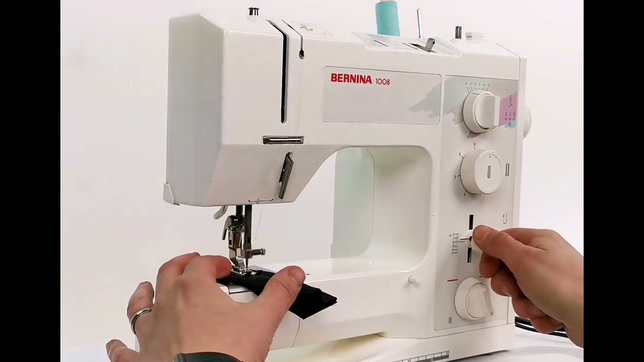 Sewing Threading & Setting up the Bernina 1008 Sewing Machine