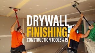 NORTHSTAR DRYWALL FLAT BOX WITH LEVEL5 SKIMMING BLADE | Drywall Finishing Construction Series #15