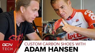 Home-Made Custom Carbon Cycling Shoes With Adam Hansen