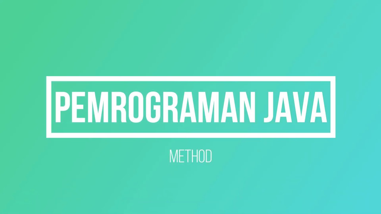 method - YouTube
