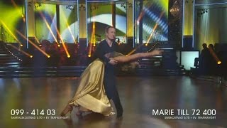 Marie Serneholt och Kristjan Lootus – slowfox och paso doble - Let’s Dance (TV4)