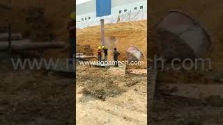 RIGPA tremie pipe on the construction site