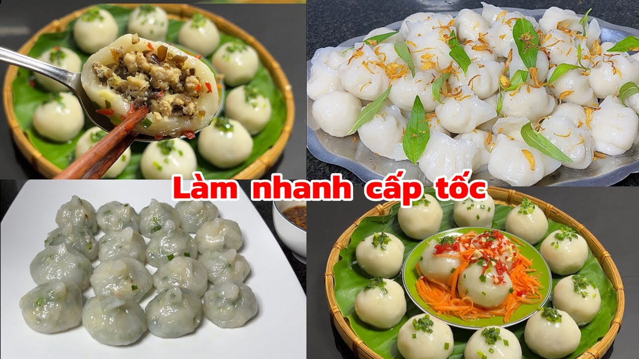 3 món bánh ngon làm siêu nhanh không cần hấp 