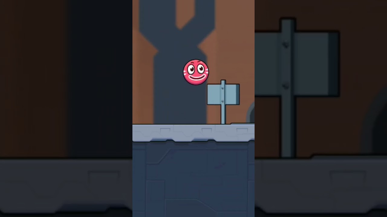 red ball first escaped raining nails then lasers 