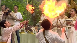 タイ洞窟救助　精霊にお詫びの儀式