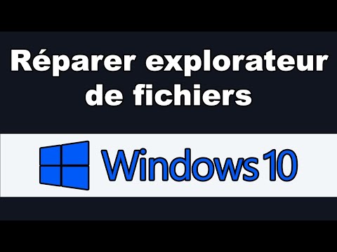 How to repair Windows 10 file explorer?