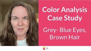 Color Analysis: Blue Eyes Medium Brown Hair
