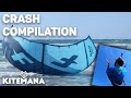 Kitemana kitesurf crash compilation  best kitesurfing crashes of 2022 4