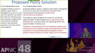 APNIC48 - Policy SIG 1
