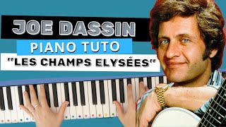 Les Champs-Élysées - Joe Dassin [Piano Tutorial] Facile
