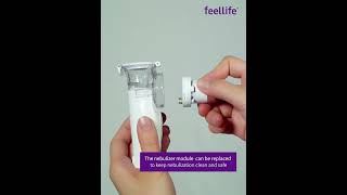 Feellife Air pro VIII Portable nebulizer with variable frequency