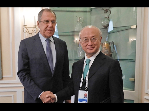 С.Лавров и Гендиректор МАГАТЭ Ю.Амано | Sergey Lavrov & IAEA Director General