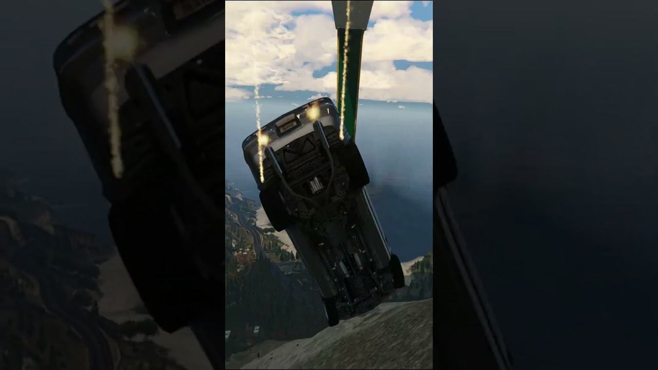 Spider Man Fall from the top of the building