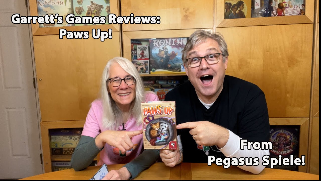 Обзоры игр от Garrett's Games: Лапы вверх от Pegasus Spiele