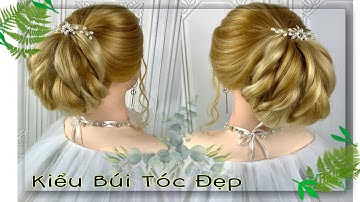 #0157. Kiểu Búi Tóc Đẹp #ngọcuyênn #tếtóc #búitóc
