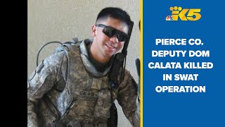 Pierce County law enforcement remember life of deputy killed in SWAT operation