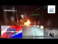 Nakaparadang motorsiklo, biglang nagliyab | Unang Balita