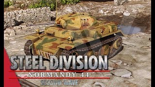 SECOND WAVE DLC 9th Panzer - Steel Division Normandy 44 Gameplay Sainte-M re-glise,Very Hard AI