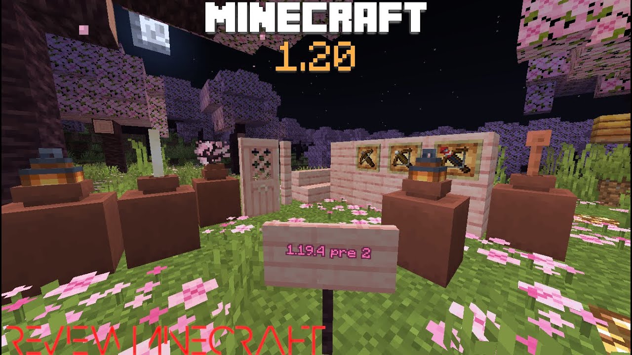 Minecraft Revirea Review minecraft 1.19.4 pre-release 2 có gì mới | Minecraft - YouTube
