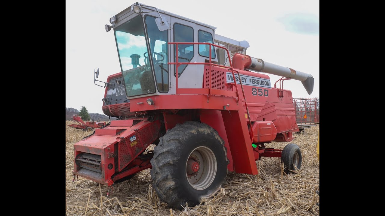 Lot 16 Massey Ferguson 850 Combine - Online Auction ends May 7, 2025  💥Bid Now! IggysAuction.com