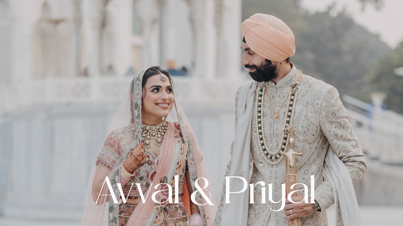 AVVAL & PRIYAL | SIKH WEDDING FILM 2025 | TEASER | THE MOMENT MONKS | DELHI | INDIA | CINEMATIC FILM