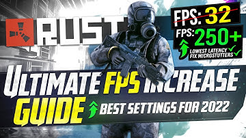 🔧RUST: Dramatically increase performance / FPS with any setup! *ARCTIC UPDATE BEST SETTINGS* 2022 ✅