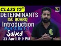 Determinants | Exercise 1.1 M L Aggarwal ISC Board | Class 12 | Maths By Ashwani sir