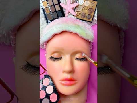 ASMR Mannequin Makeup things Sounds Video Fast No talk Eyeshadow