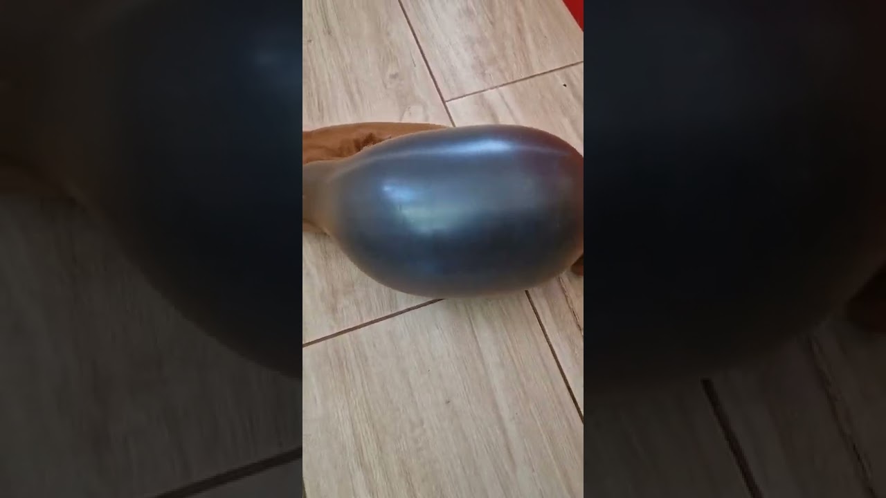 balloons inside pantyhose