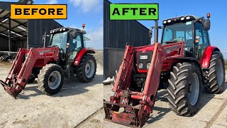 FINALLY THE BIG WHEEL UPGRADE IS HERE!! THE MF 5460 SWITCHED TO  BEAST MODE screenshot 2