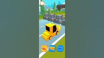 Shape Transform & Shifting All level Android iOS game 🎯🎮 #game #car #runner #shape #bike #shorts