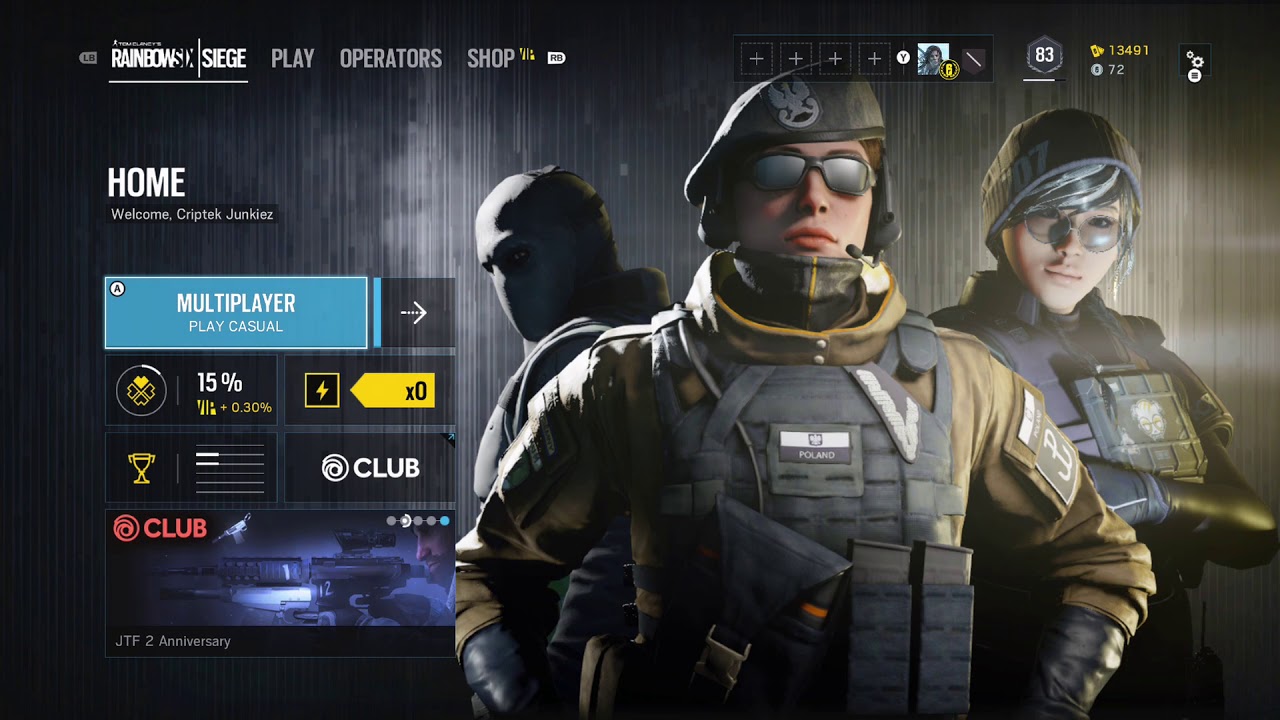 Criptek Snipes Playing Tom Clancys:Rainbow Six Siege