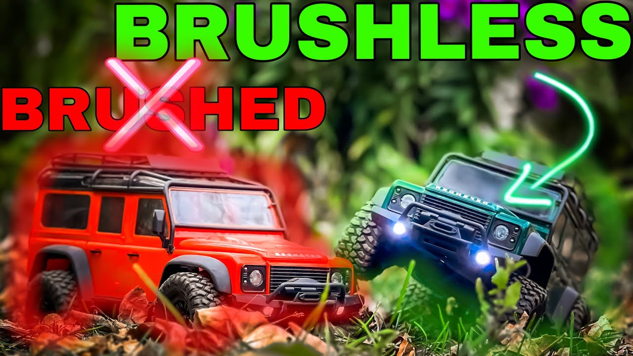 1 BRUSHED vs 1 BRUSHLESS Trx4-M! | STASH or TRASH?