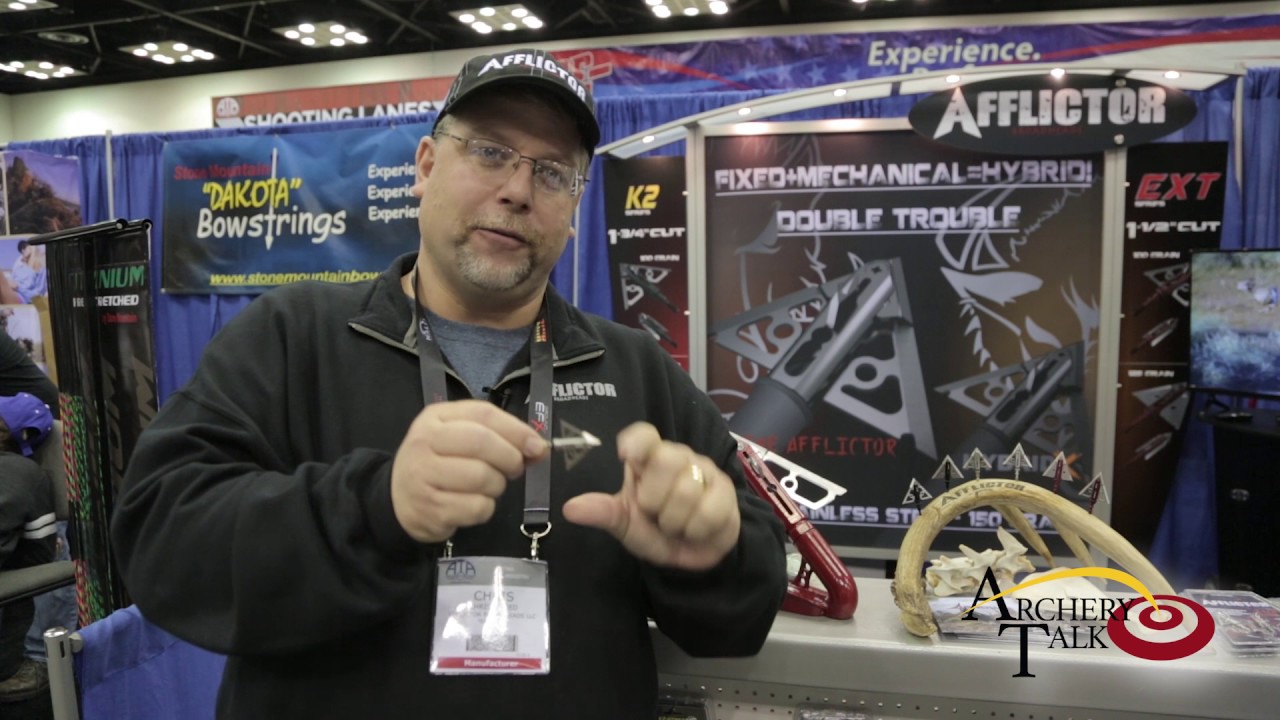 Afflictor Broadheads ATA 2017 YouTube