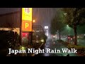 Japan Rain Walk  Downpour 2019.11.03 sleep meditate relax focus study music ASMR Storm Water