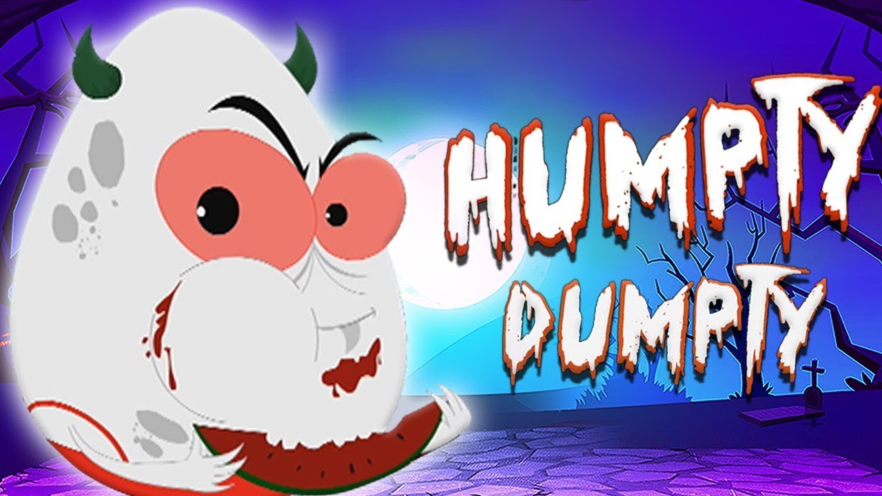 Шалтай-Болтай сидел на стене | Хэллоуин рифмы | Scary Rhyme | Humpty ...