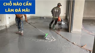 Cách thi công đá mài. Tỉ lệ trộn đá và xi măng | Ngôi nhà của bạn.