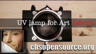 Fabrizio - UV lamp for Art Examination