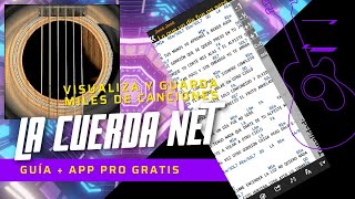 ✅✍️APRENDE CIENTOS DE CANCIONES📱 FÁCIL// Guía y app pro gratis #Lacuerda (solo Android) #lacuerda screenshot 4