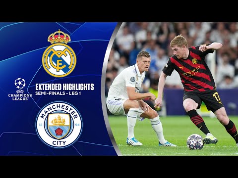 Real Madrid vs. Man. City: Extended Highlights | UCL Semi-Finals – Leg 1 | CBS Sports Golazo