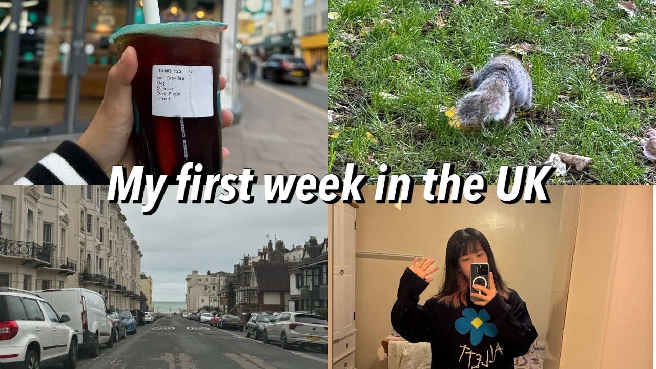 在英國讀書的第一個禮拜