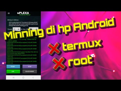 Cara minning di Hp Android |Uplexa coin