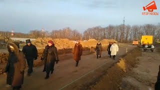 В Осиново начали строить дорогу к месту строительства МСЗ.Республика Татарстан