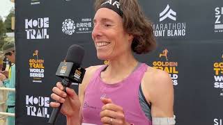 Maude Mathys is BACK  Golden Trail World Series 2024 Race 1 Kobe Trail