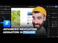 Advanced Navigation Menu Animation in #framer