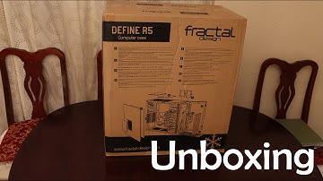 Fractal Design Define R5 Titanium Unboxing + Build
