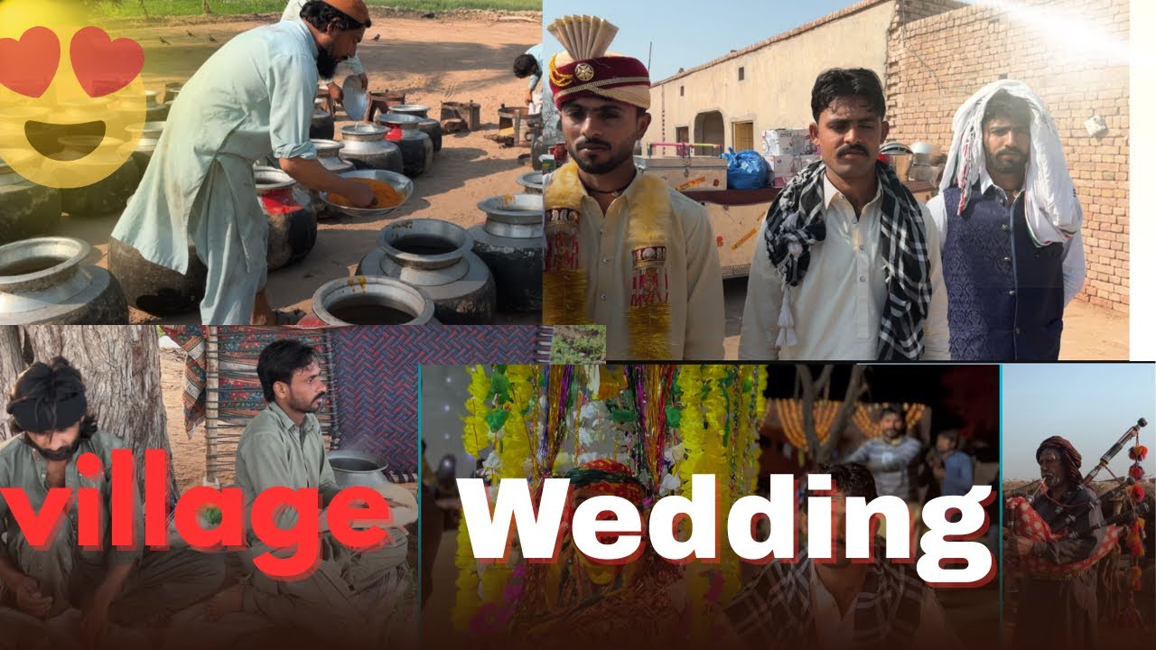 Village wedding 💒 |Sarraki wedding #viralvideo #villagelife 