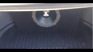2013-2015 Accord Sport Subwoofer Installation