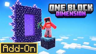 One Block Dimension Add-On | Minecraft Marketplace | Showcase