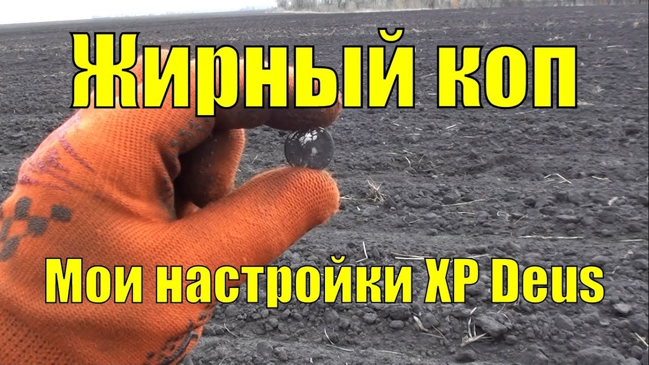 Жирный коп. Настройки XP Deus. В поисках золота UA!